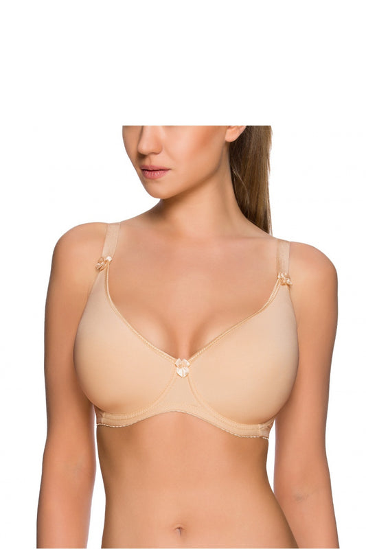 Beige Padded bra
