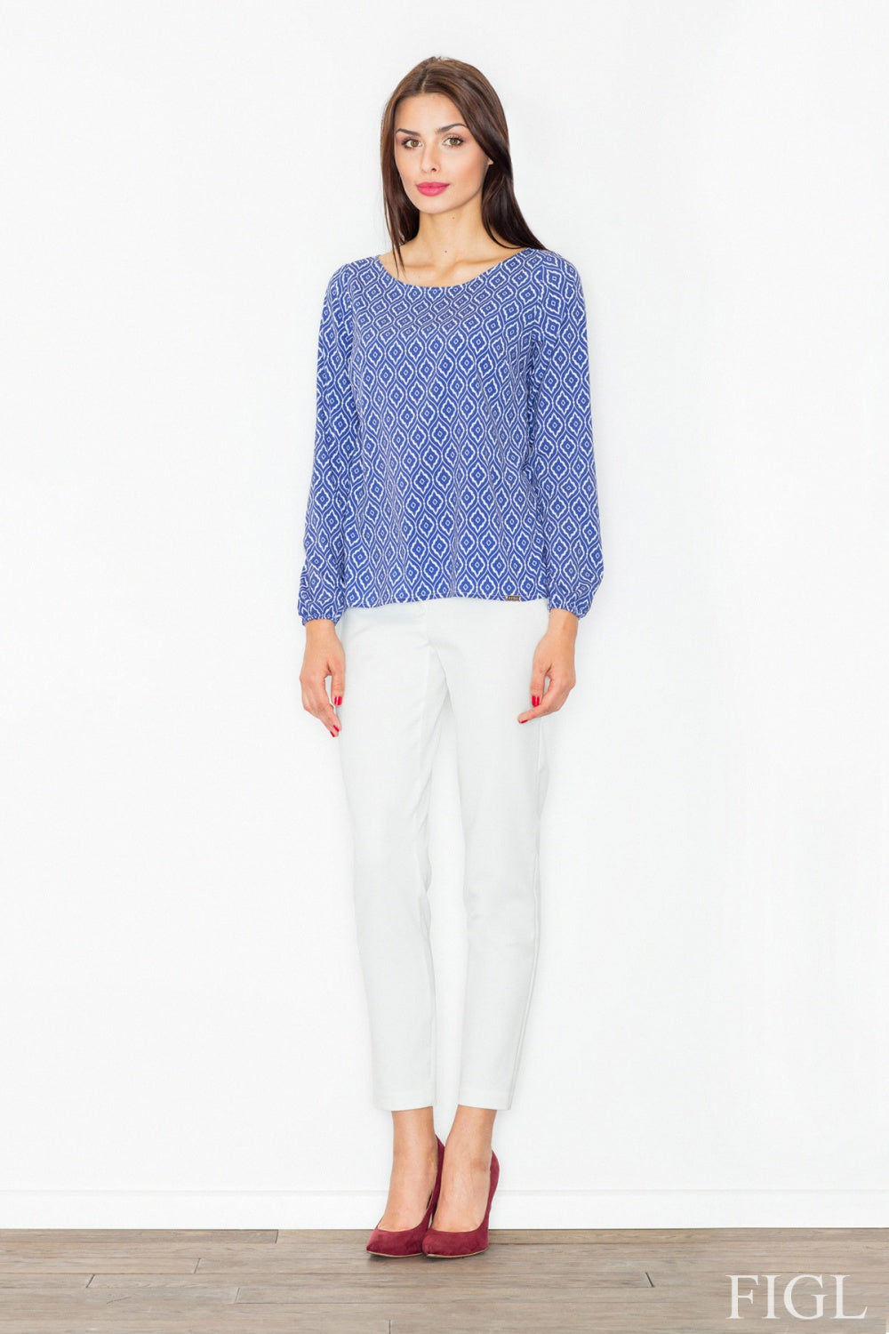 Wzór Multicolor Blouse