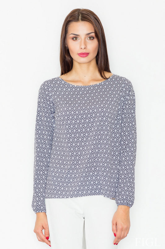 Wzór Multicolor Blouse