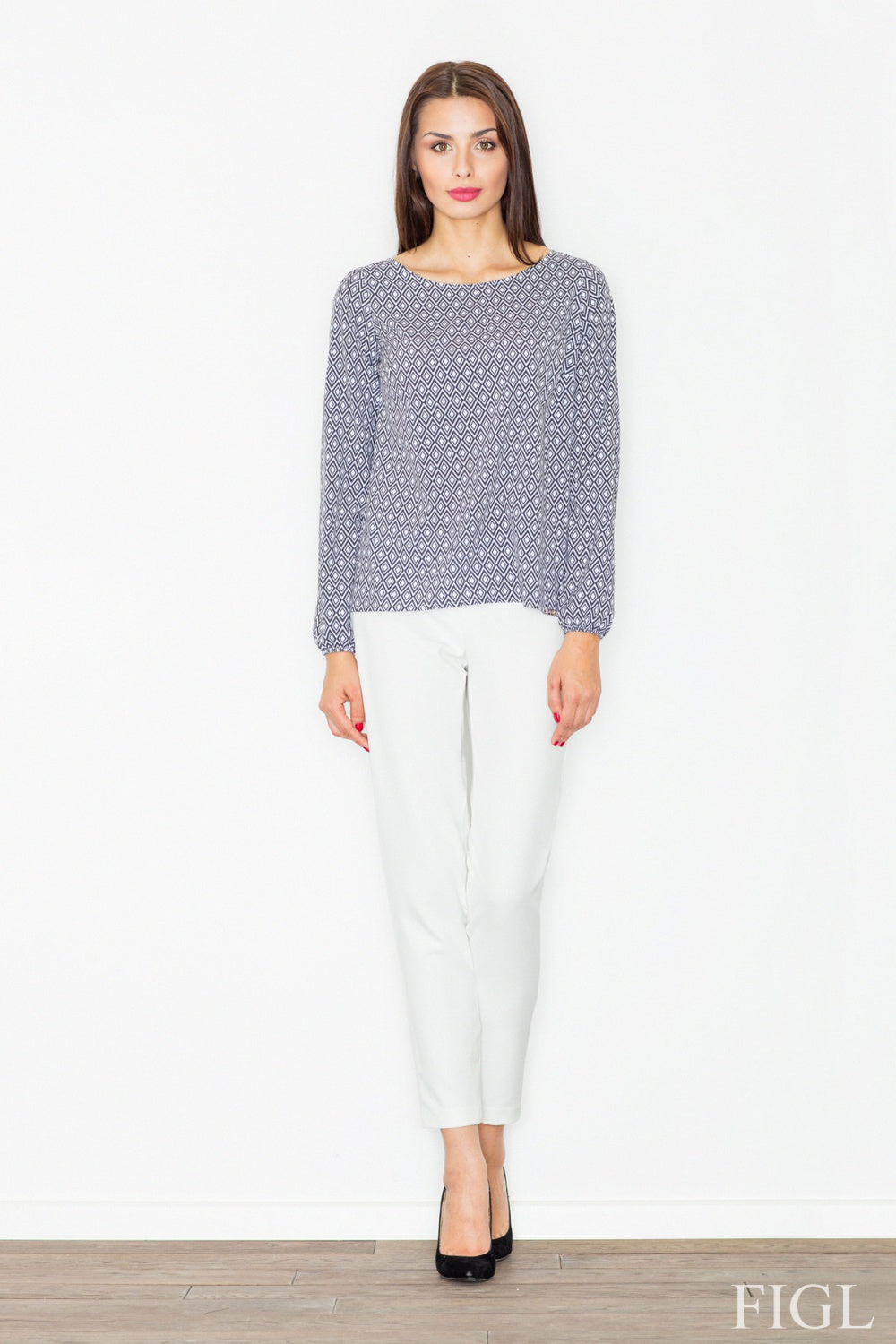 Wzór Multicolor Blouse