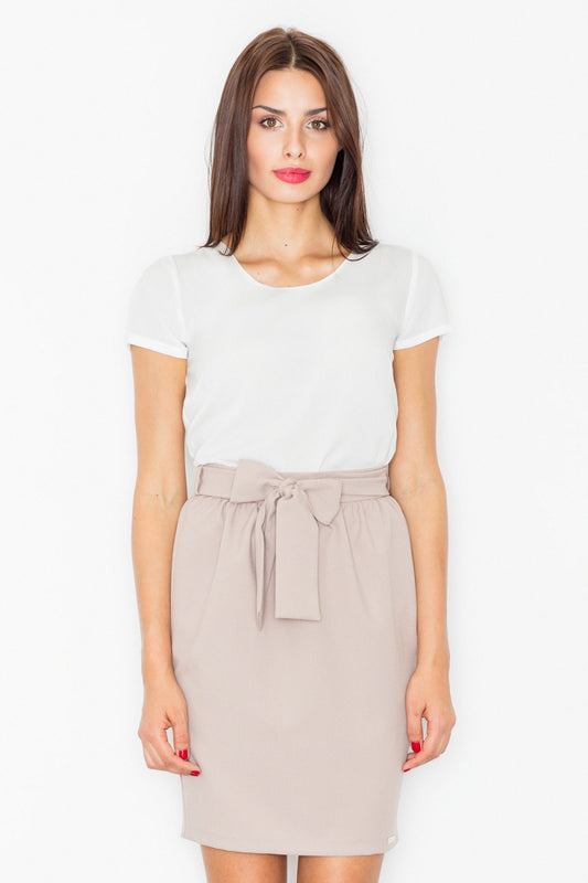 Beige Skirt