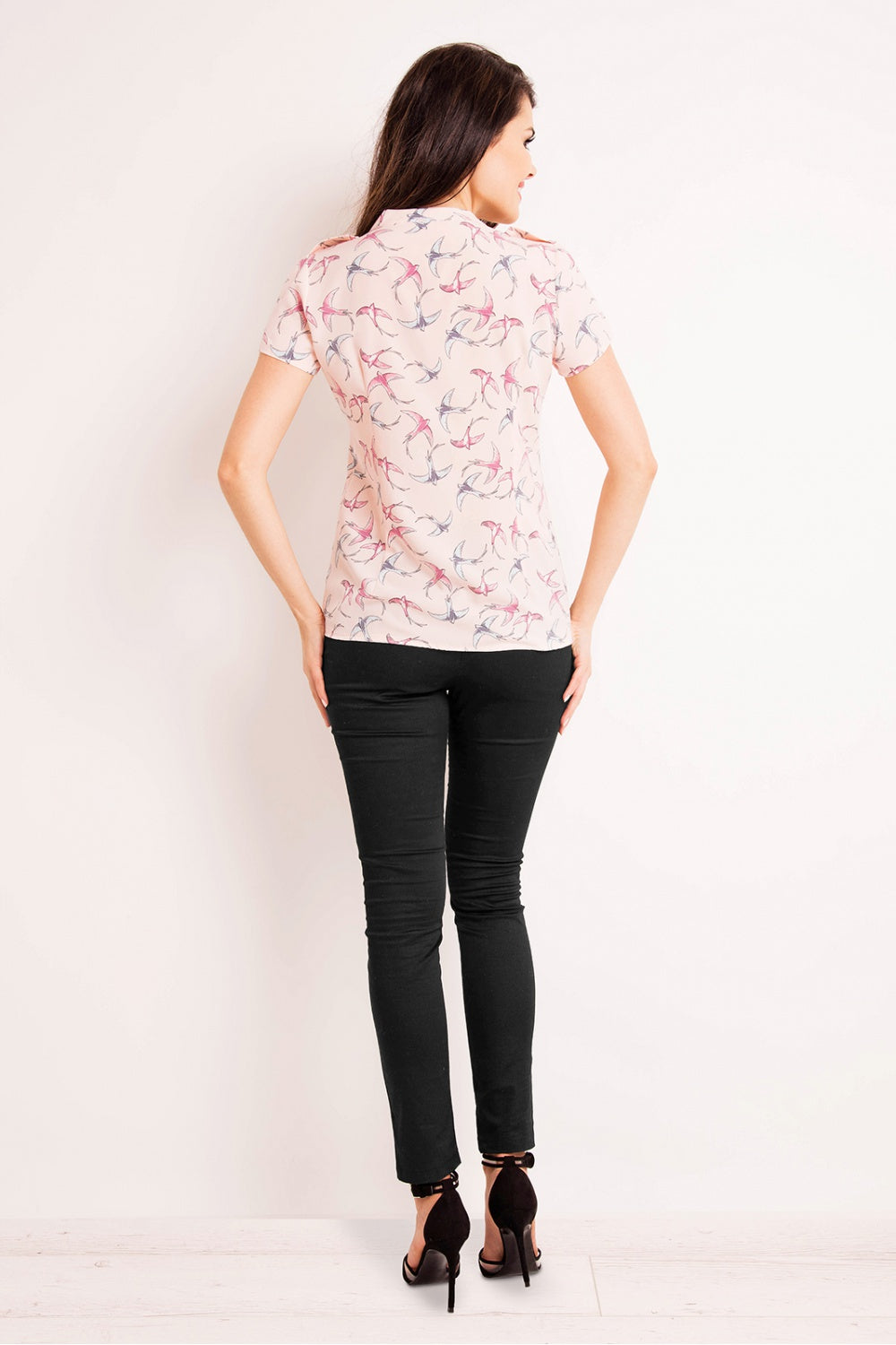 Pink Ptaki Long sleeve shirt