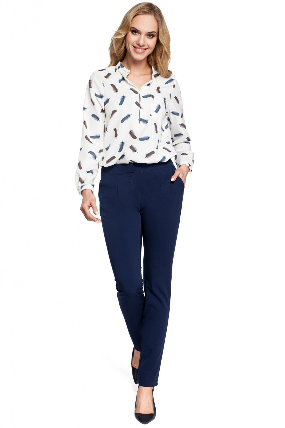 Navy Women trousers