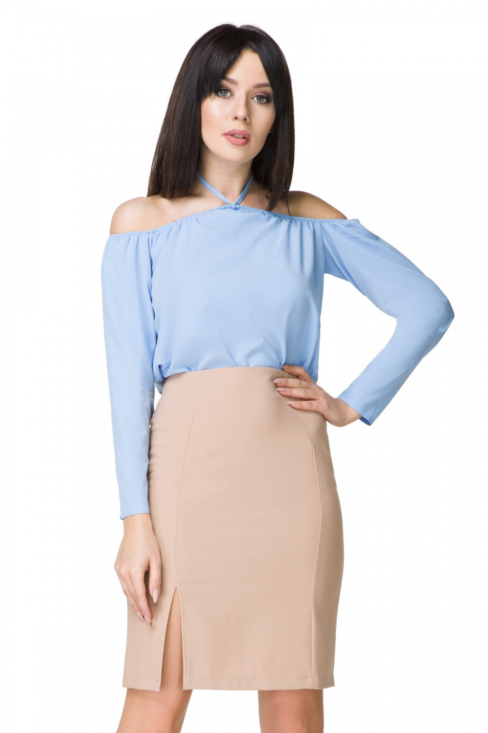 T  Sky Blue Blouse