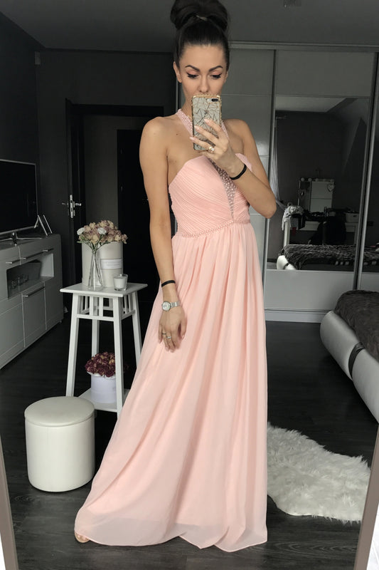 Powder Pink Long dress