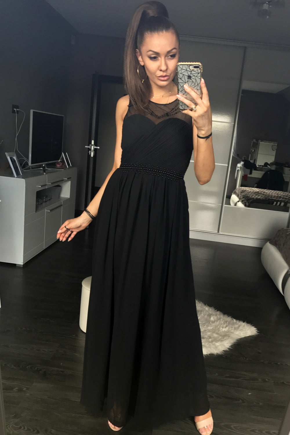 Black Long dress