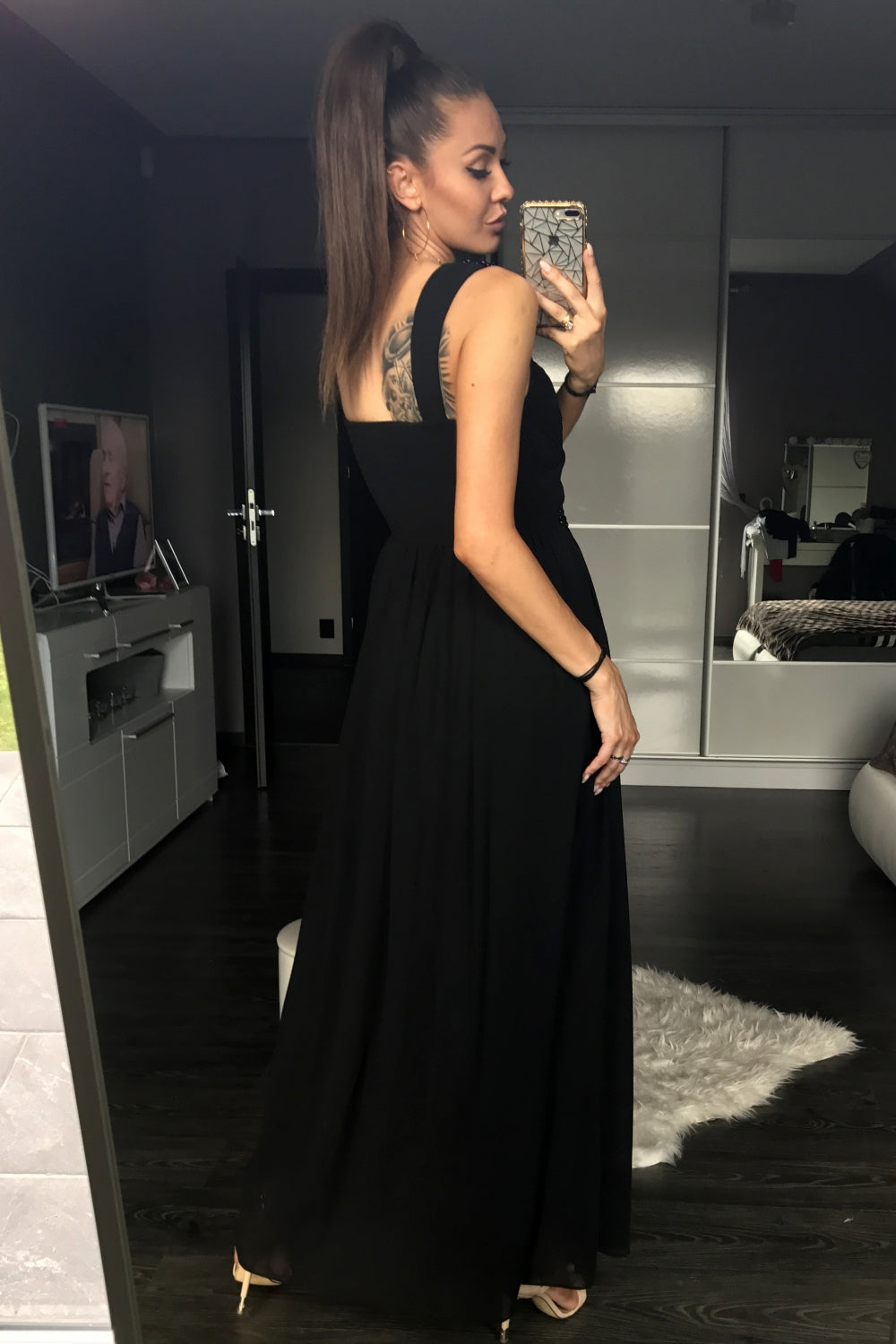Black Long dress
