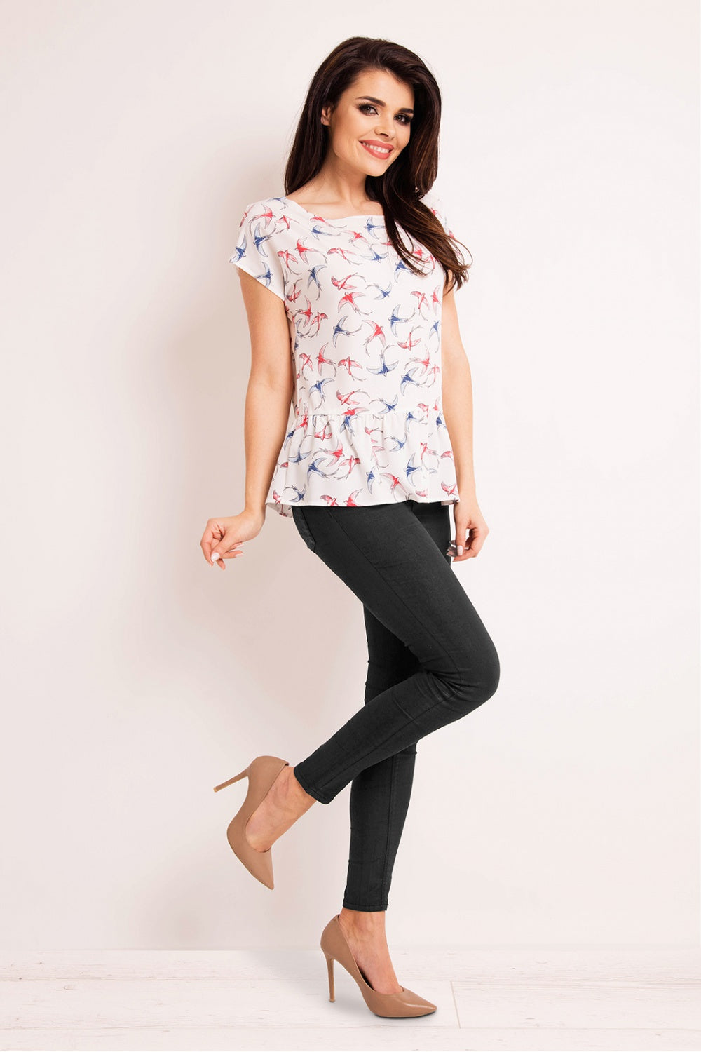 Ptaki Ecru Blouse