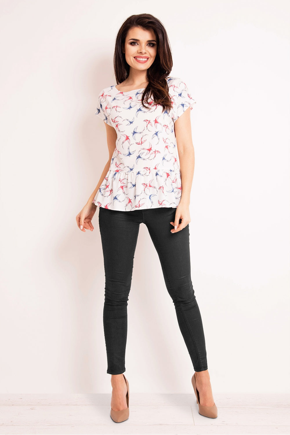 Ptaki Ecru Blouse