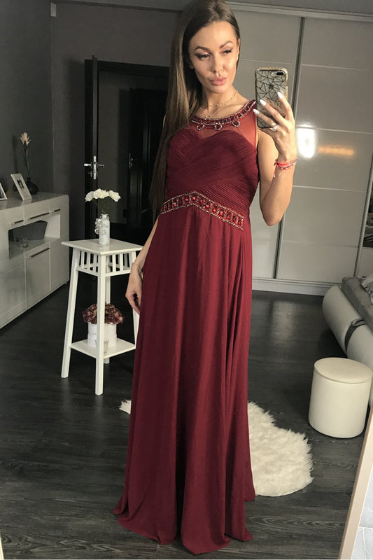 Oberżyna Long dress