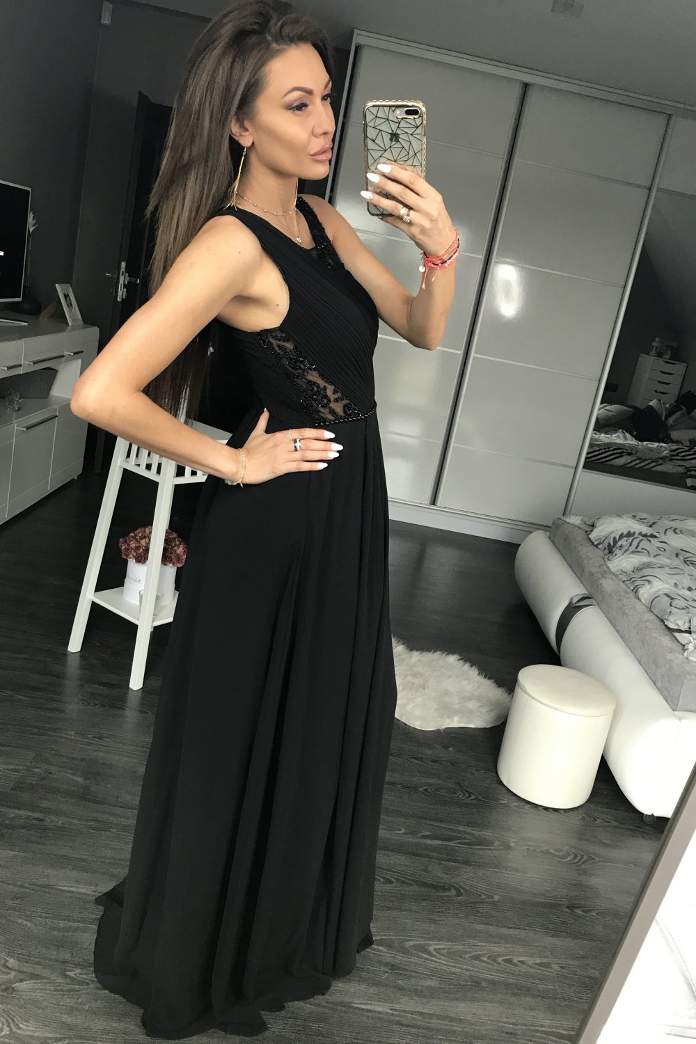 Black Long dress