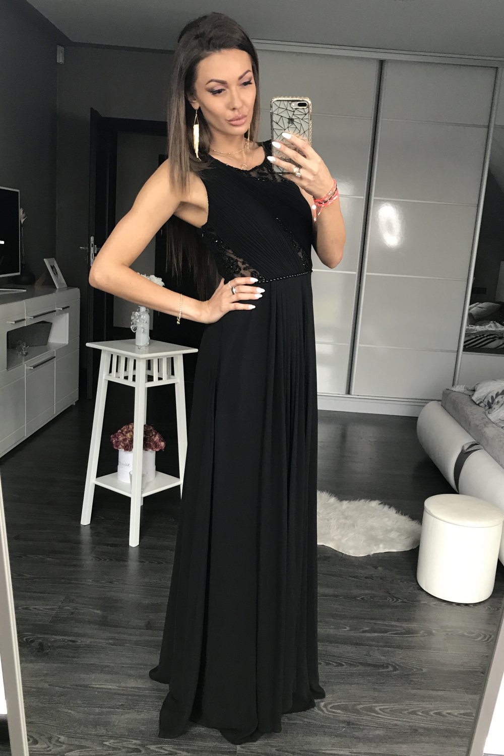 Black Long dress