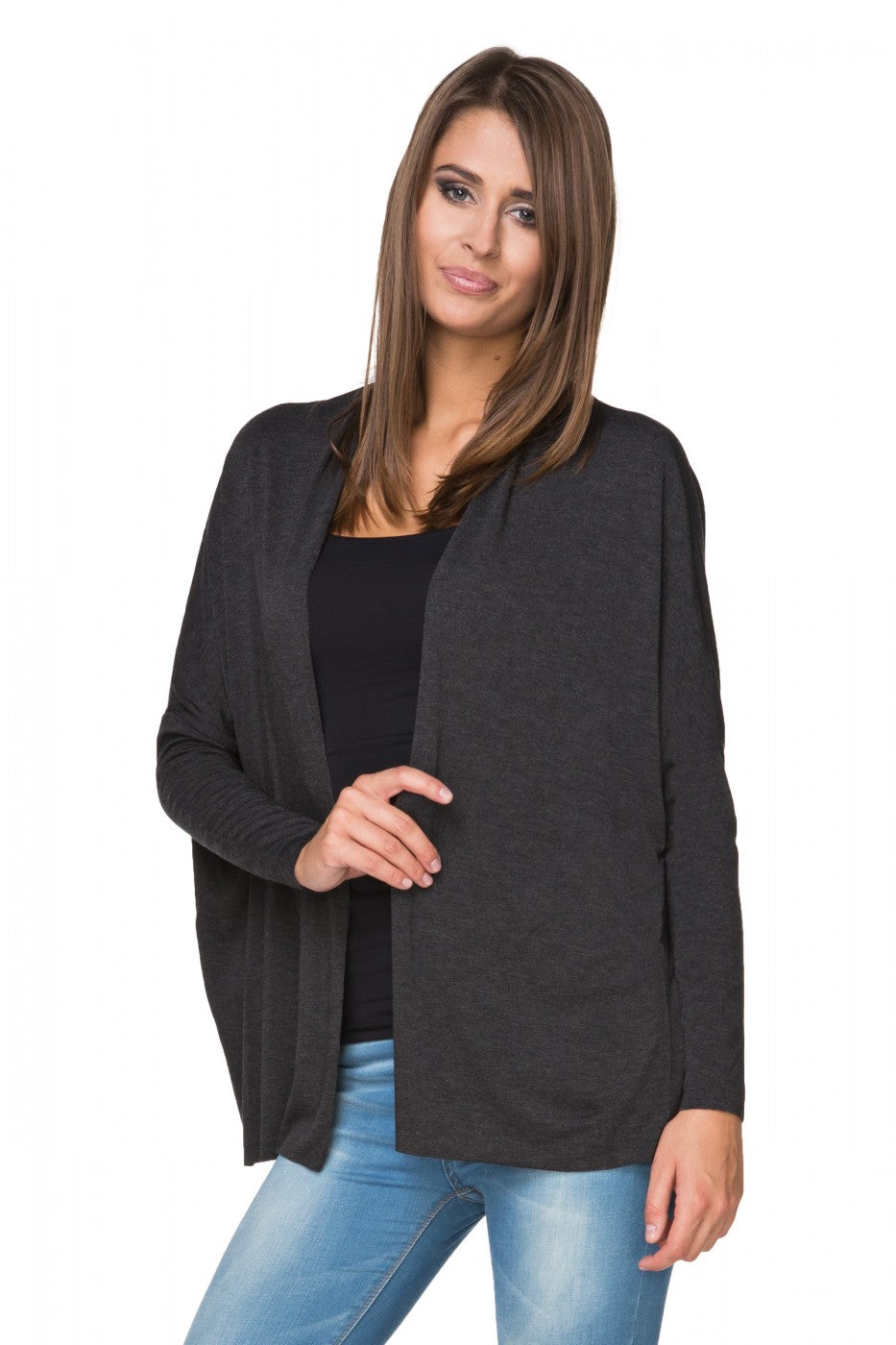 T  Dark Grey Cardigan