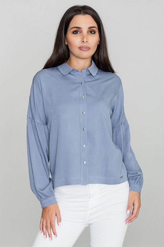 Blue Long sleeve shirt