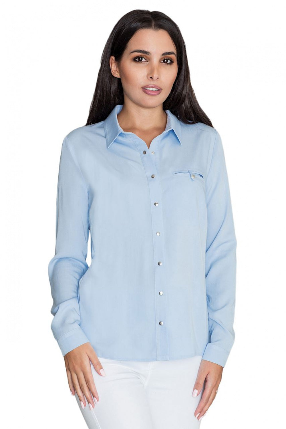 Sky Blue Long sleeve shirt