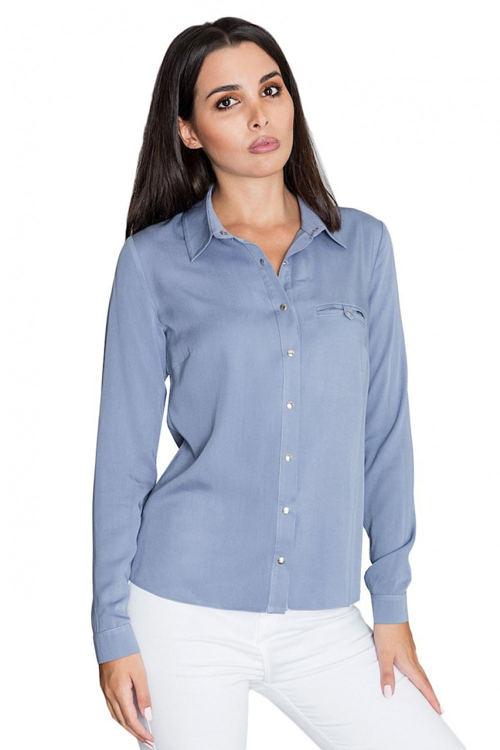 Blue Long sleeve shirt