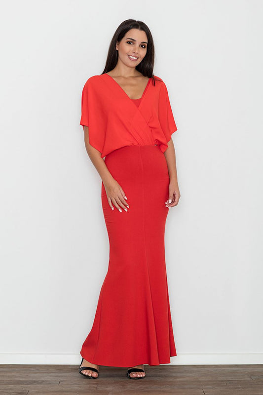 Red Long dress