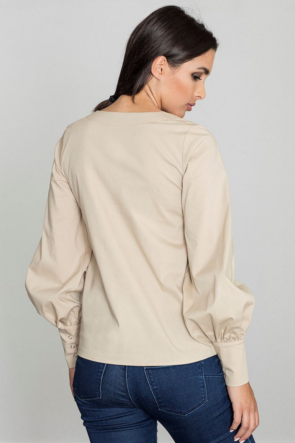 Beige Blouse