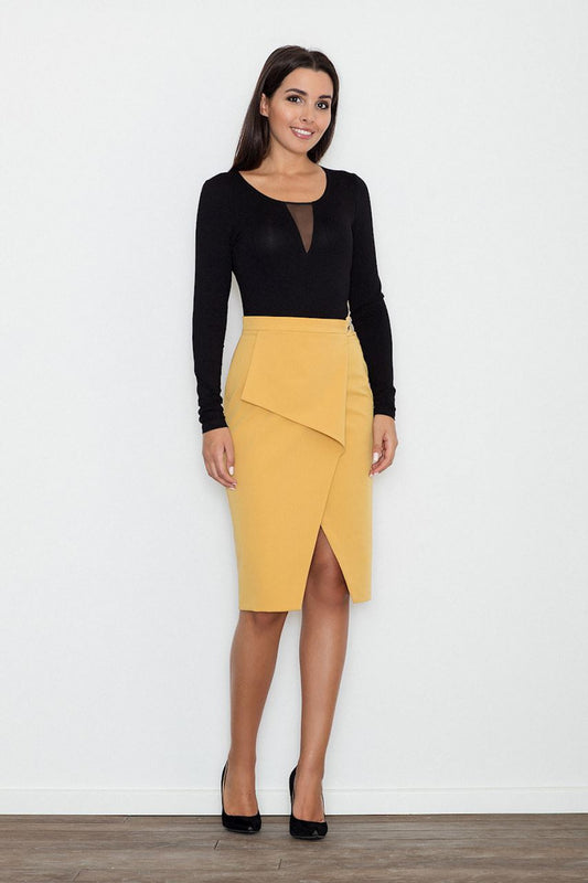 Yellow Classic skirt