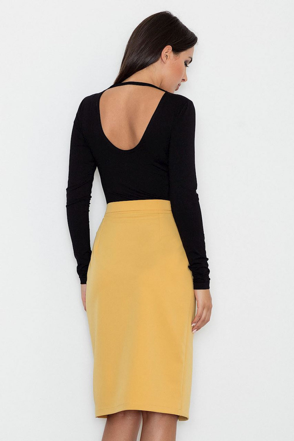 Yellow Classic skirt
