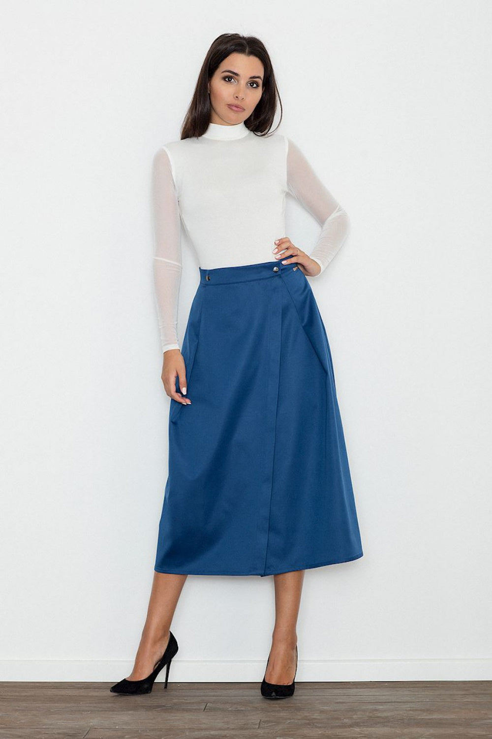 Blue Long skirt