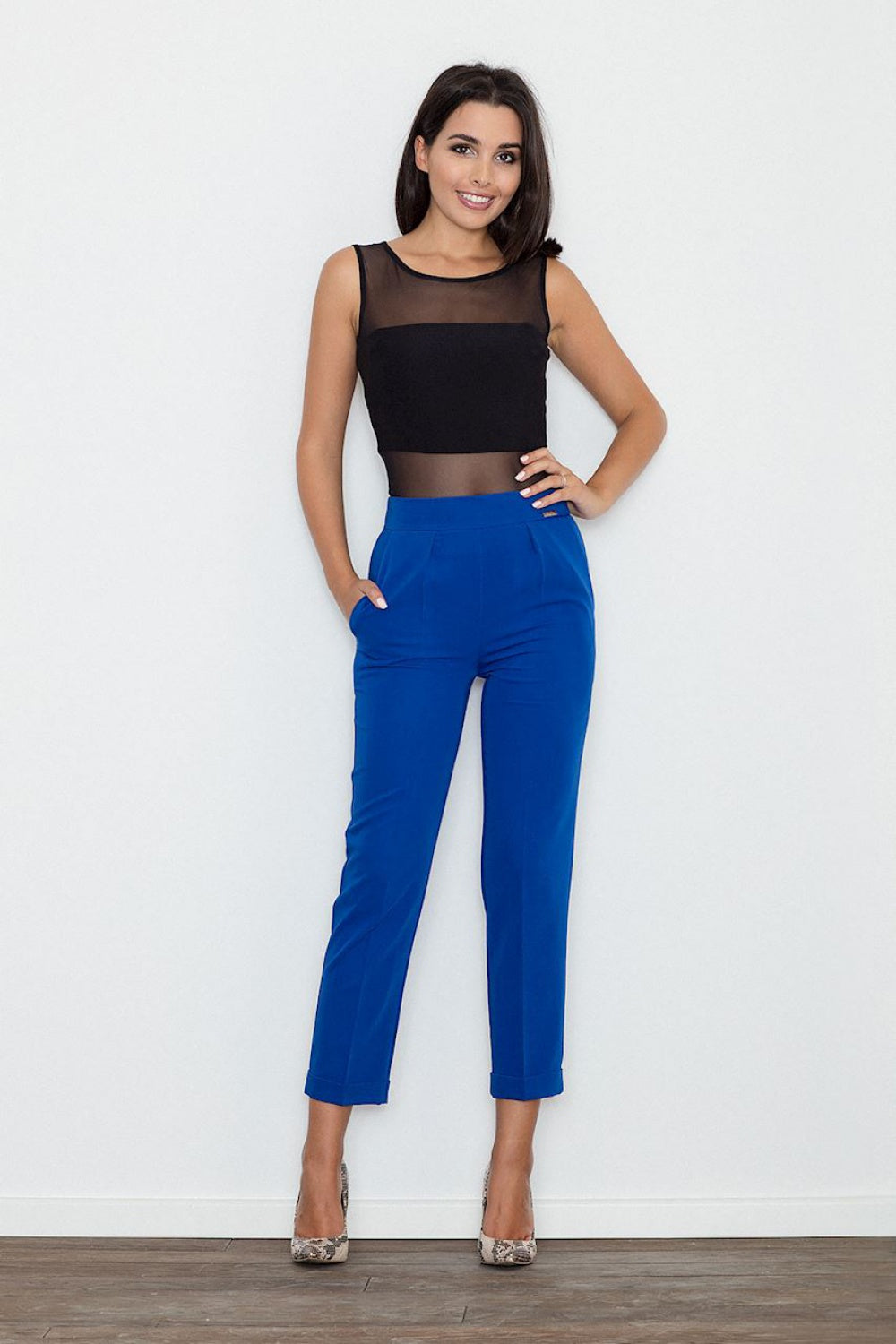 Blue Women trousers