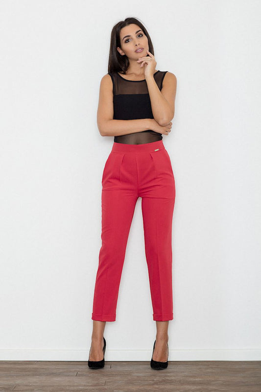 Red Women trousers