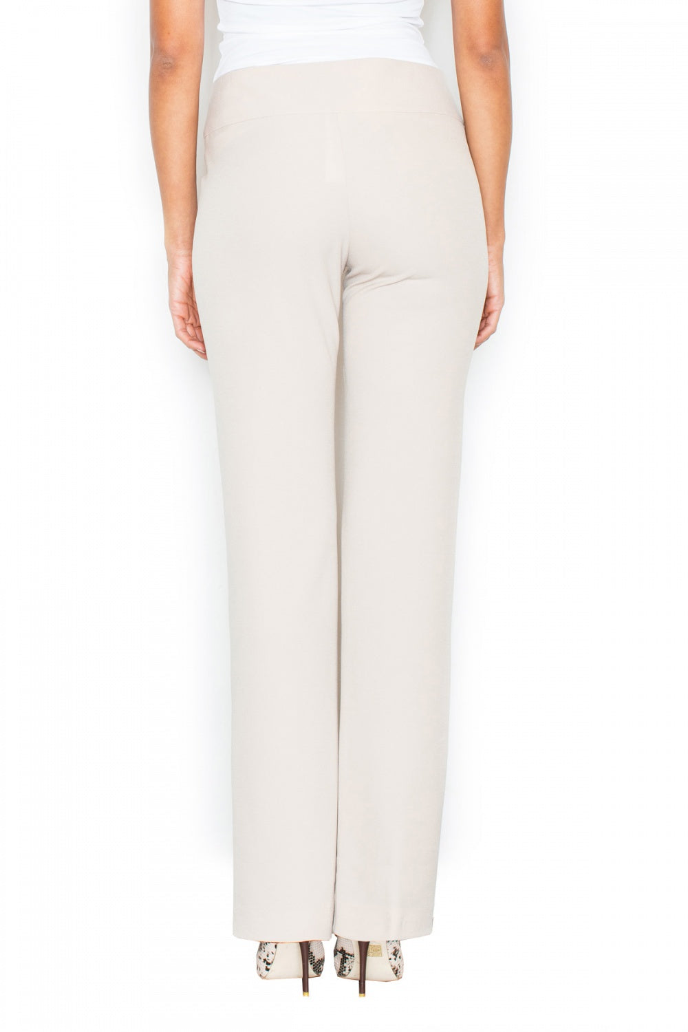 Beige Women trousers