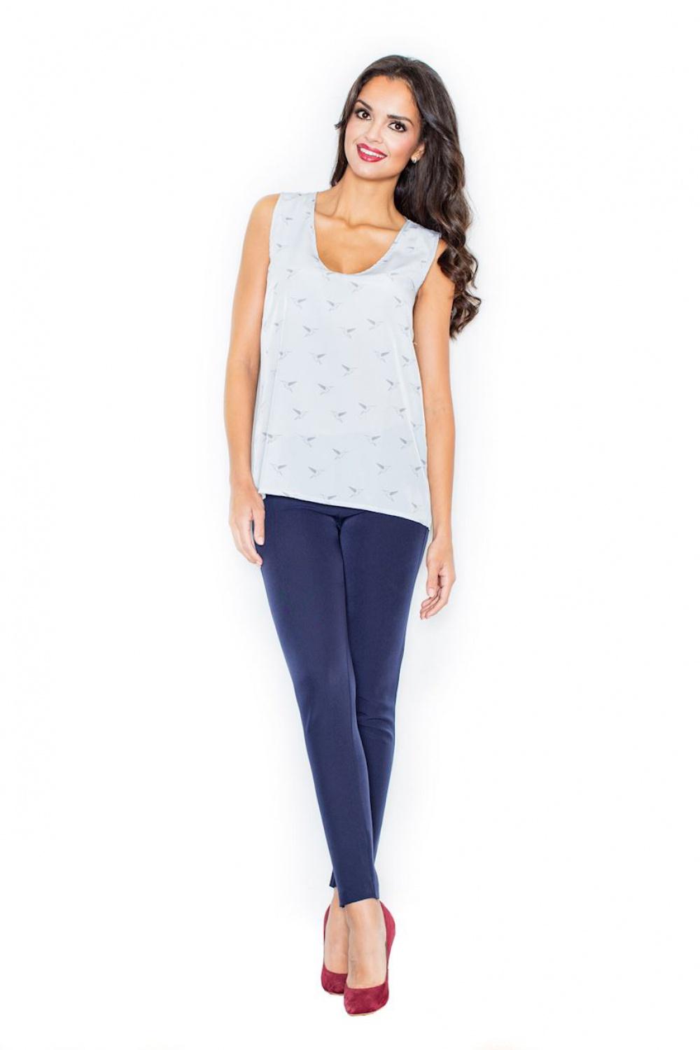 Sky Blue Blouse