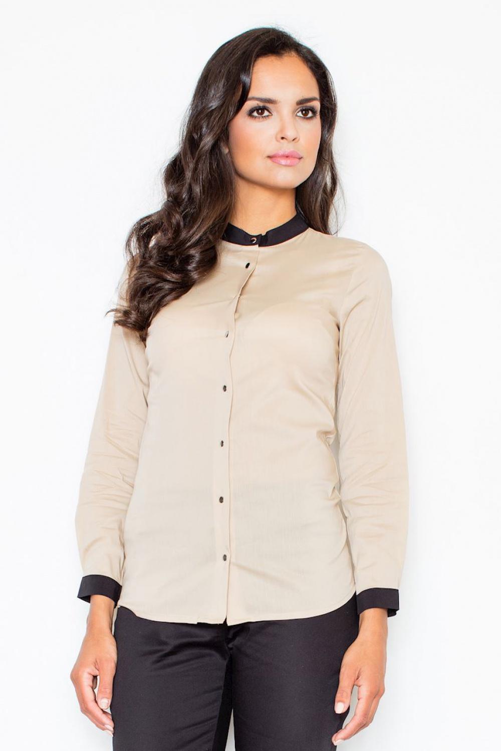 Beige Long sleeve shirt