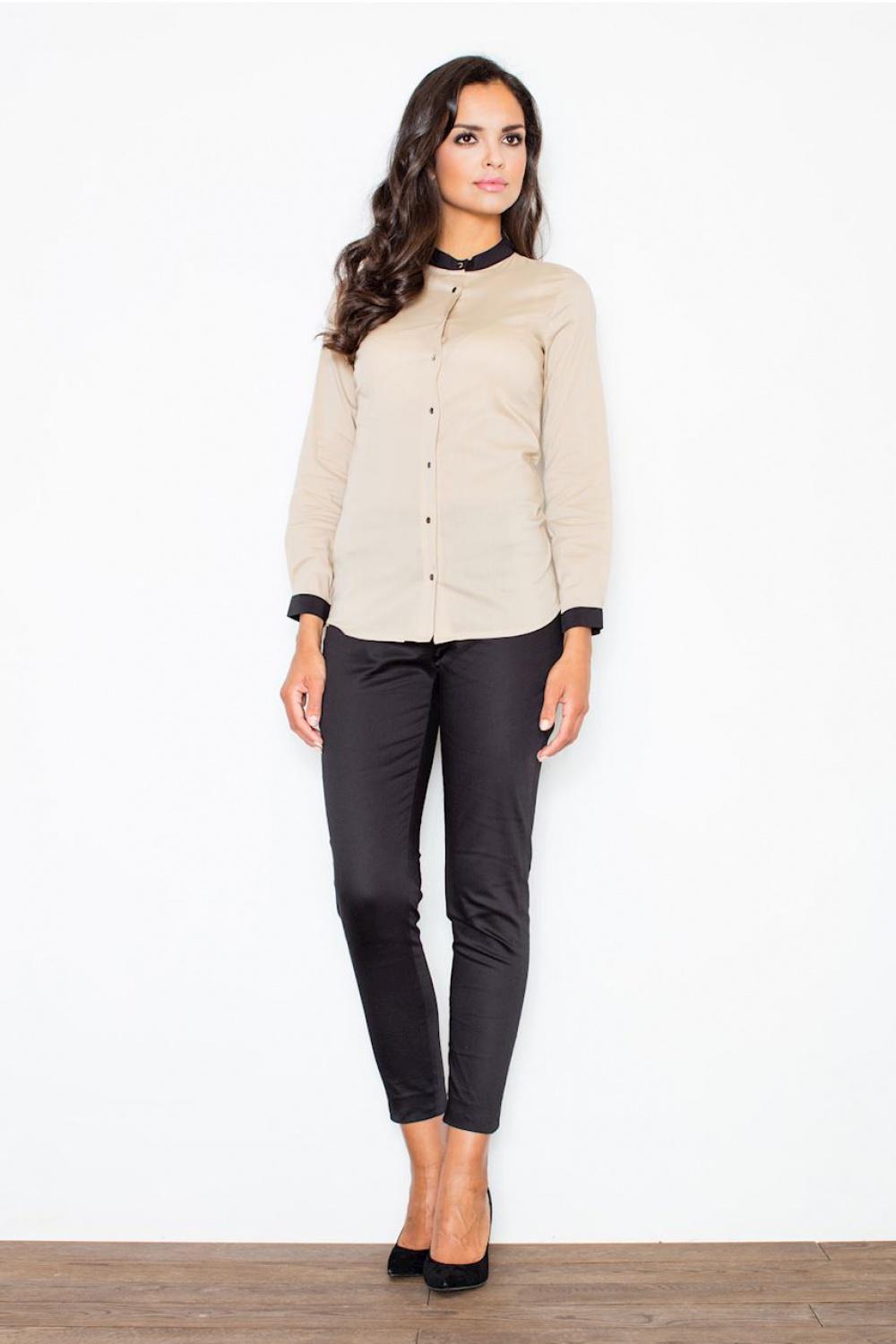 Beige Long sleeve shirt