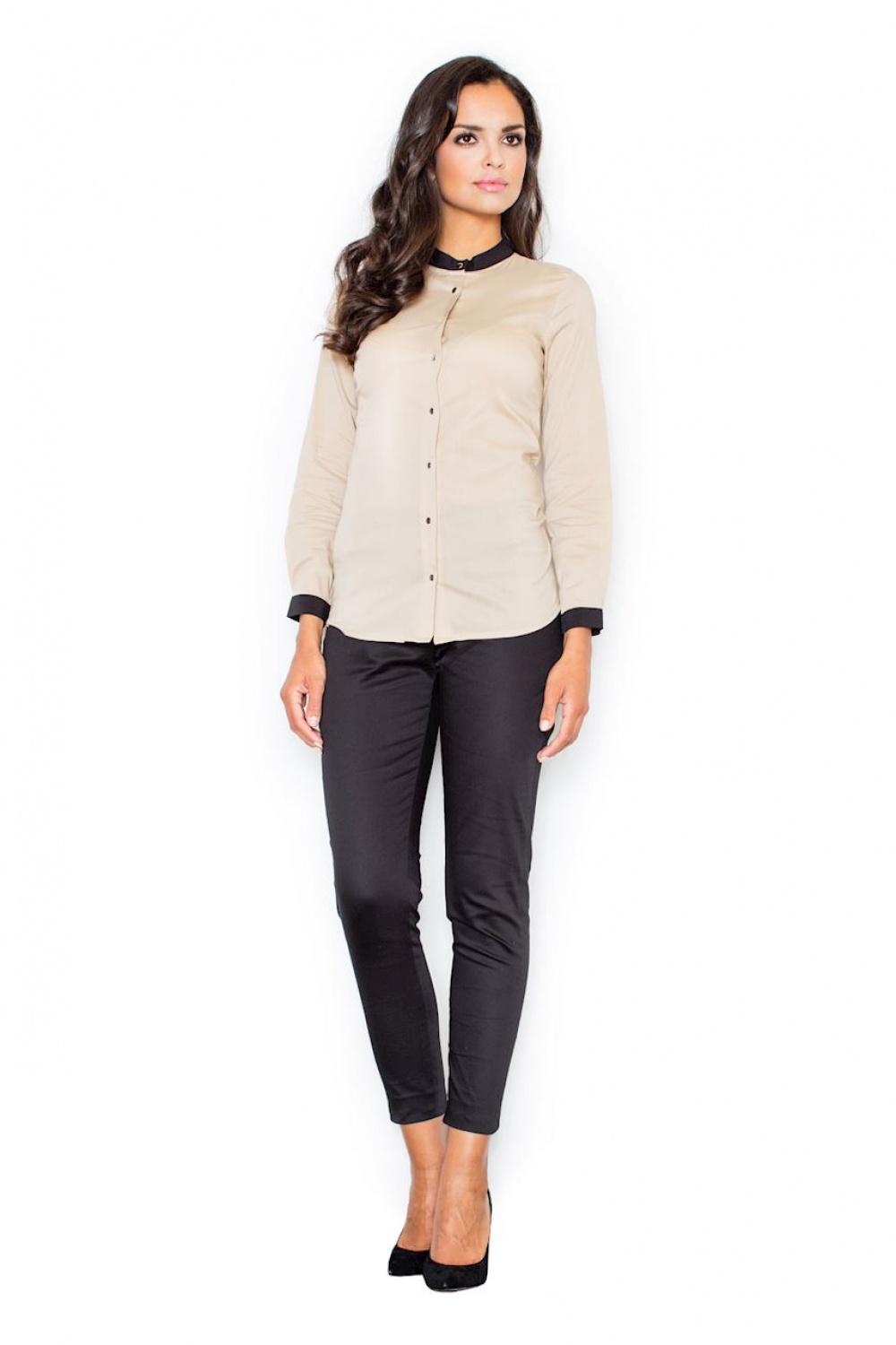 Beige Long sleeve shirt