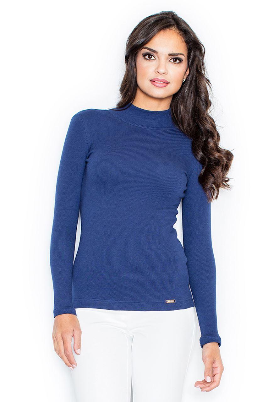 Navy Turtleneck