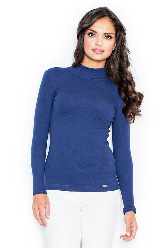 Navy Turtleneck