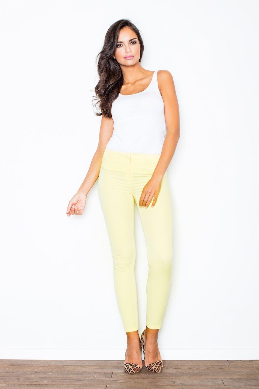 Yellow Women trousers