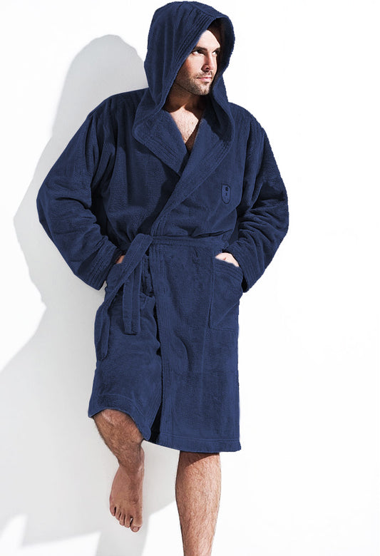 NavyBlue Bathrobe