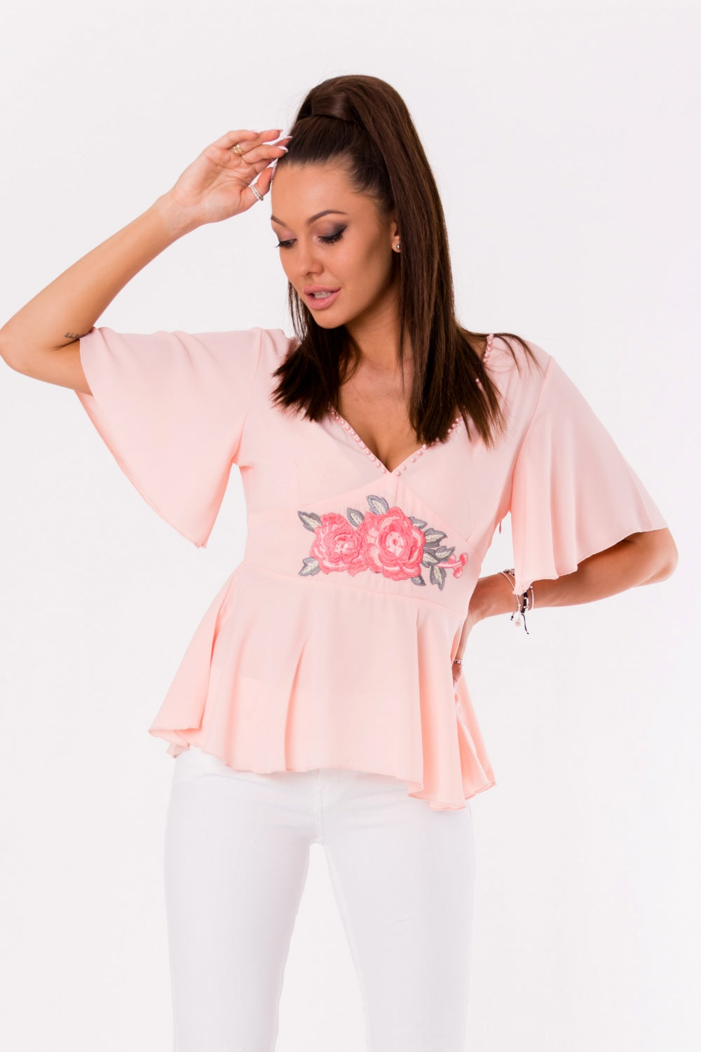 Powder Pink Blouse
