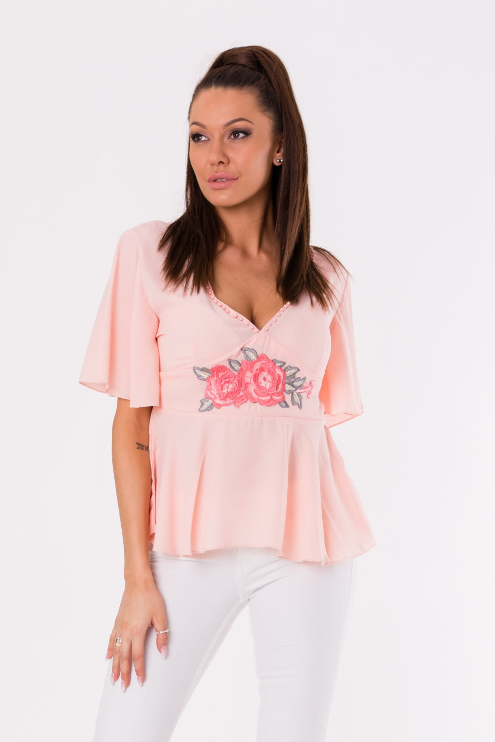 Powder Pink Blouse