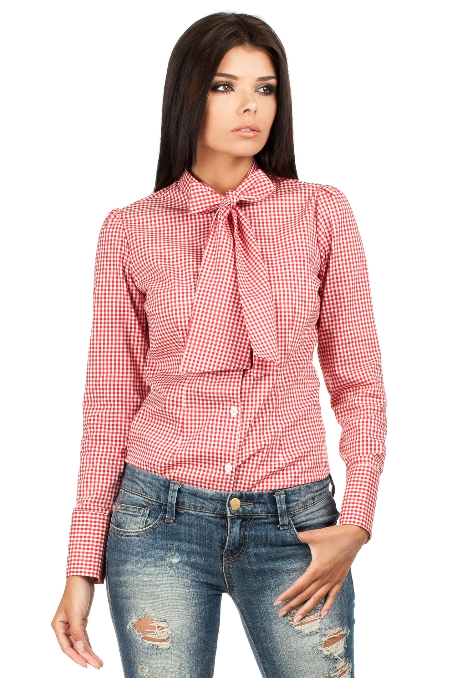 Red Long sleeve shirt
