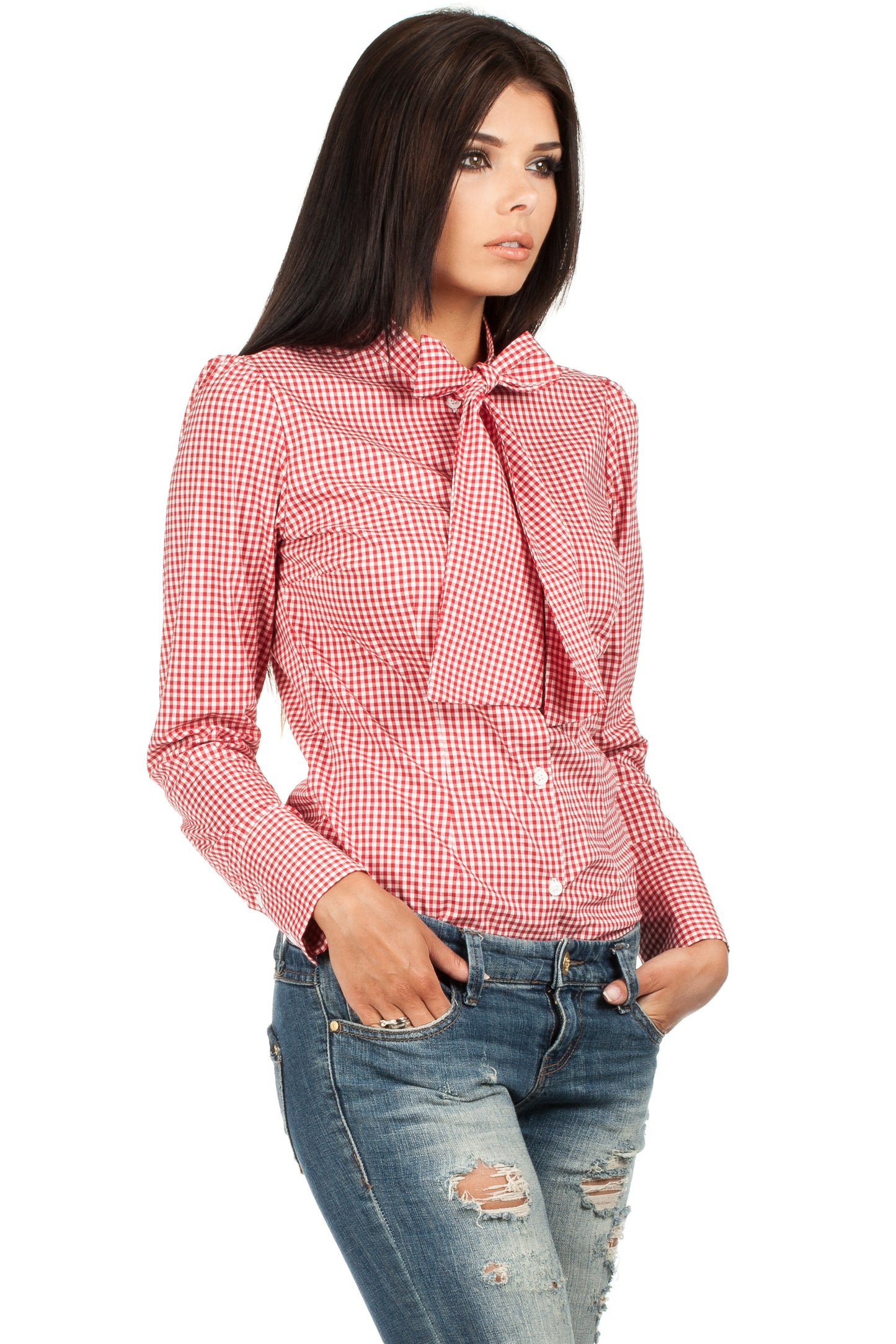 Red Long sleeve shirt