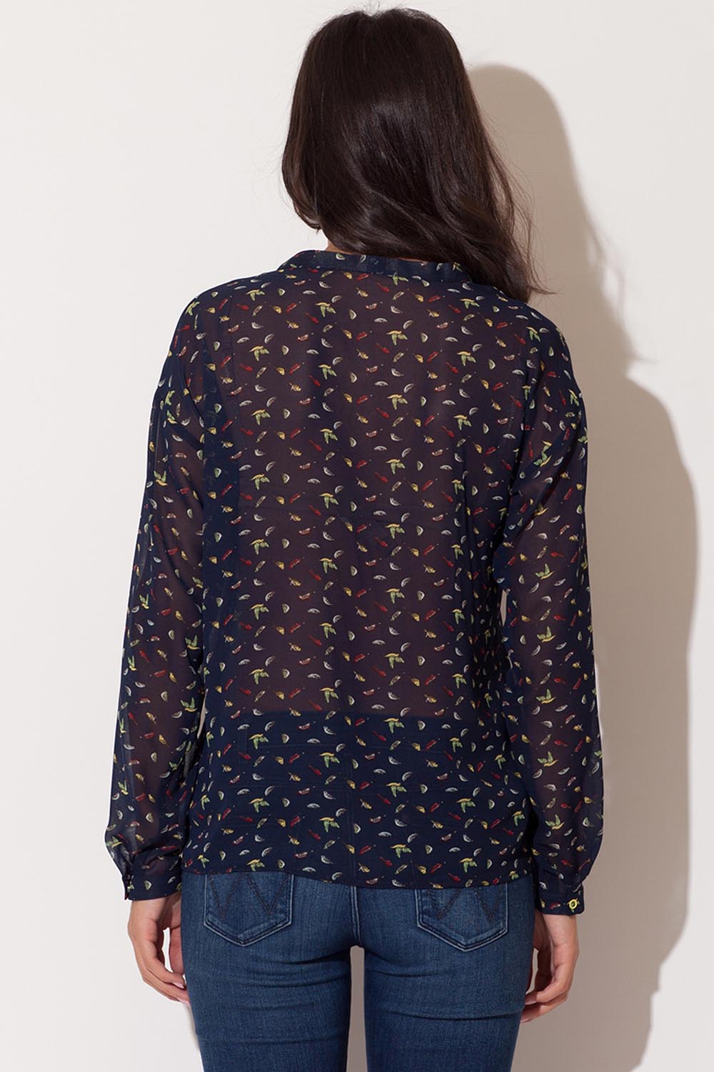 Navy Long sleeve shirt