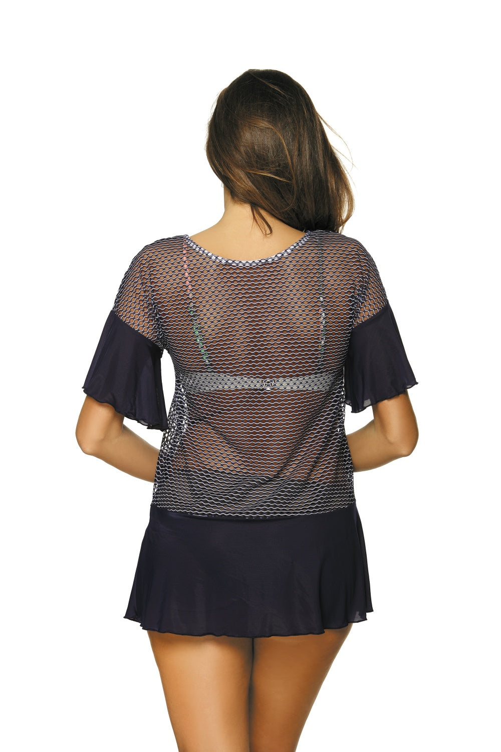 Cosmo Navy Beach tunic