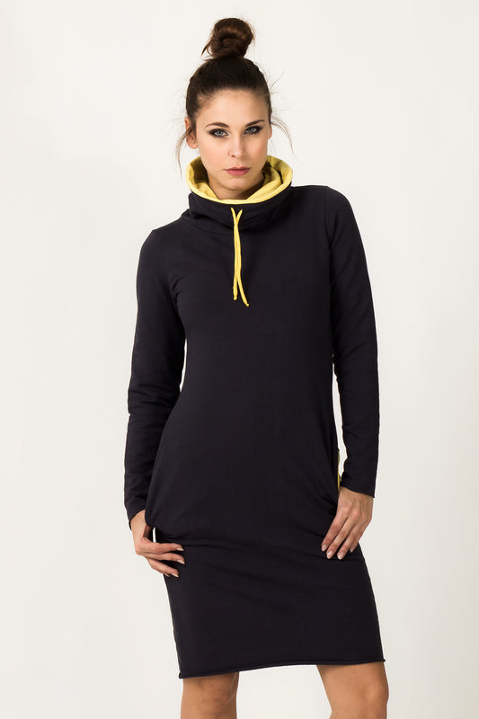 Navy Yellow Daydress