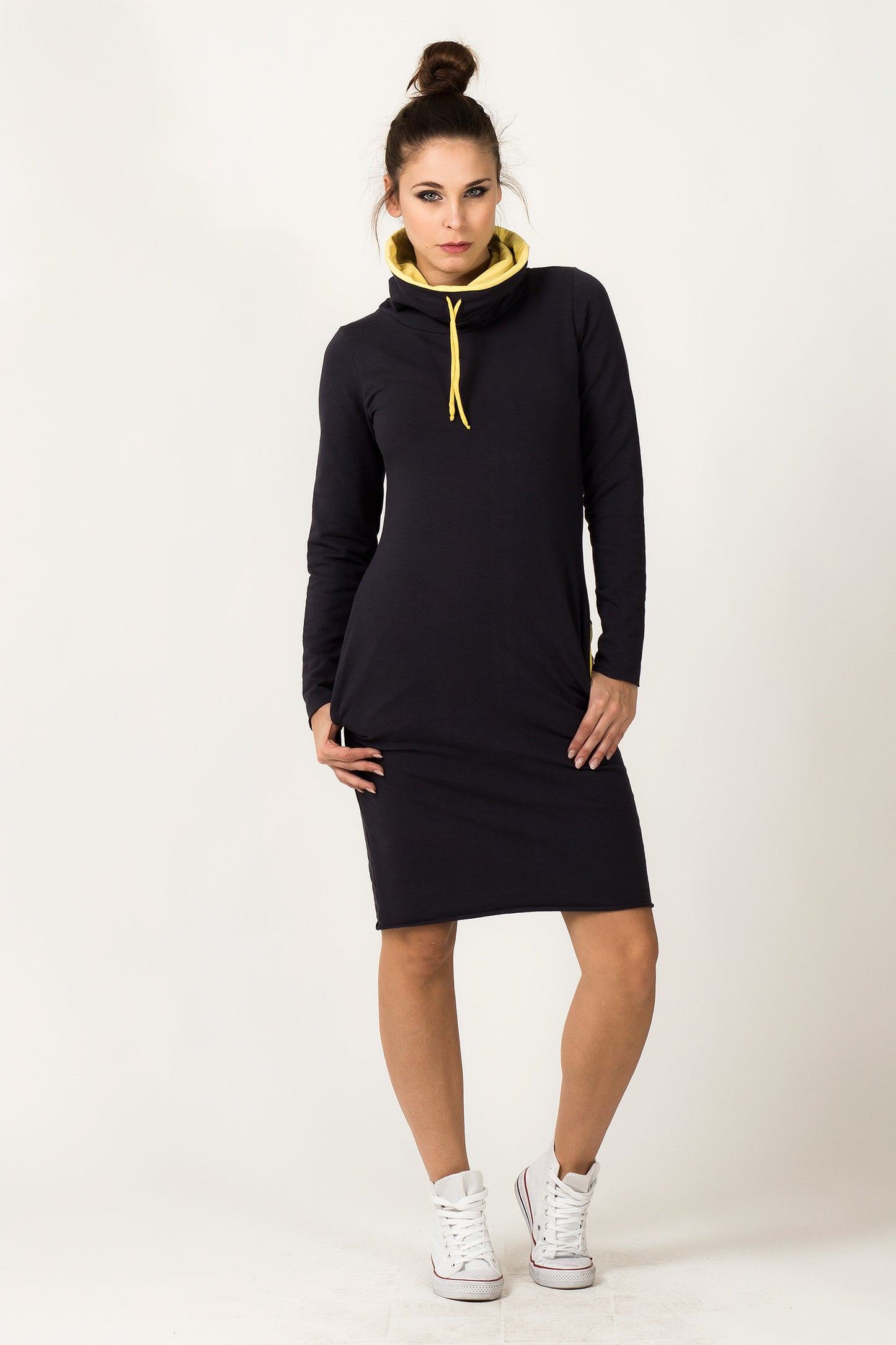 Navy Yellow Daydress
