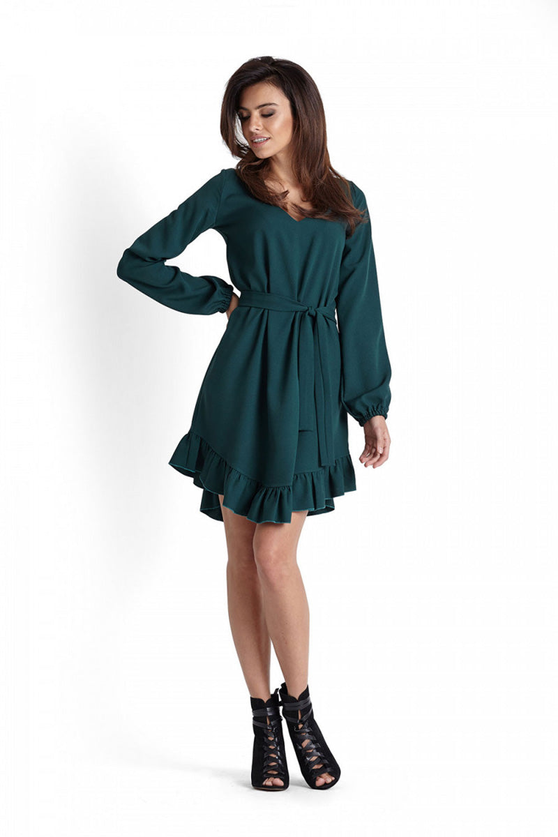 Green Cocktail dress