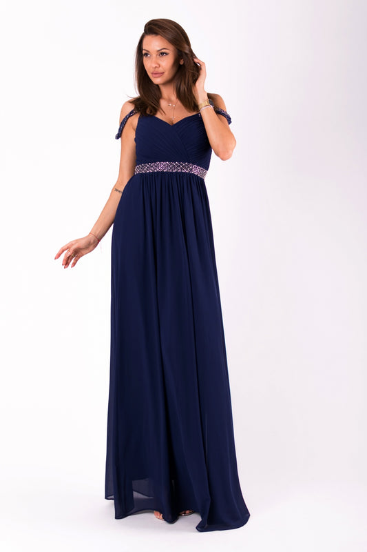 Navy Long dress