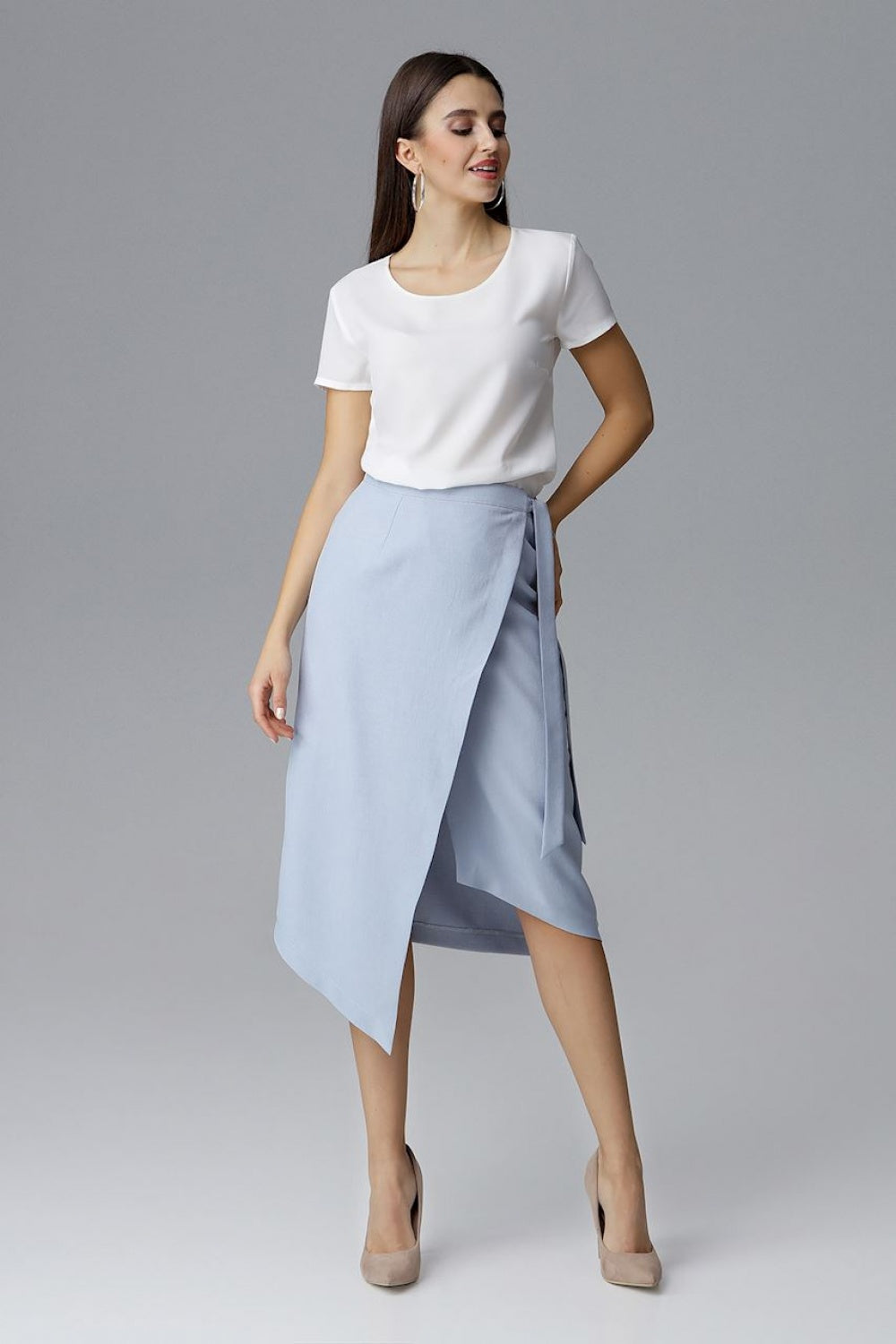 Sky Blue Skirt