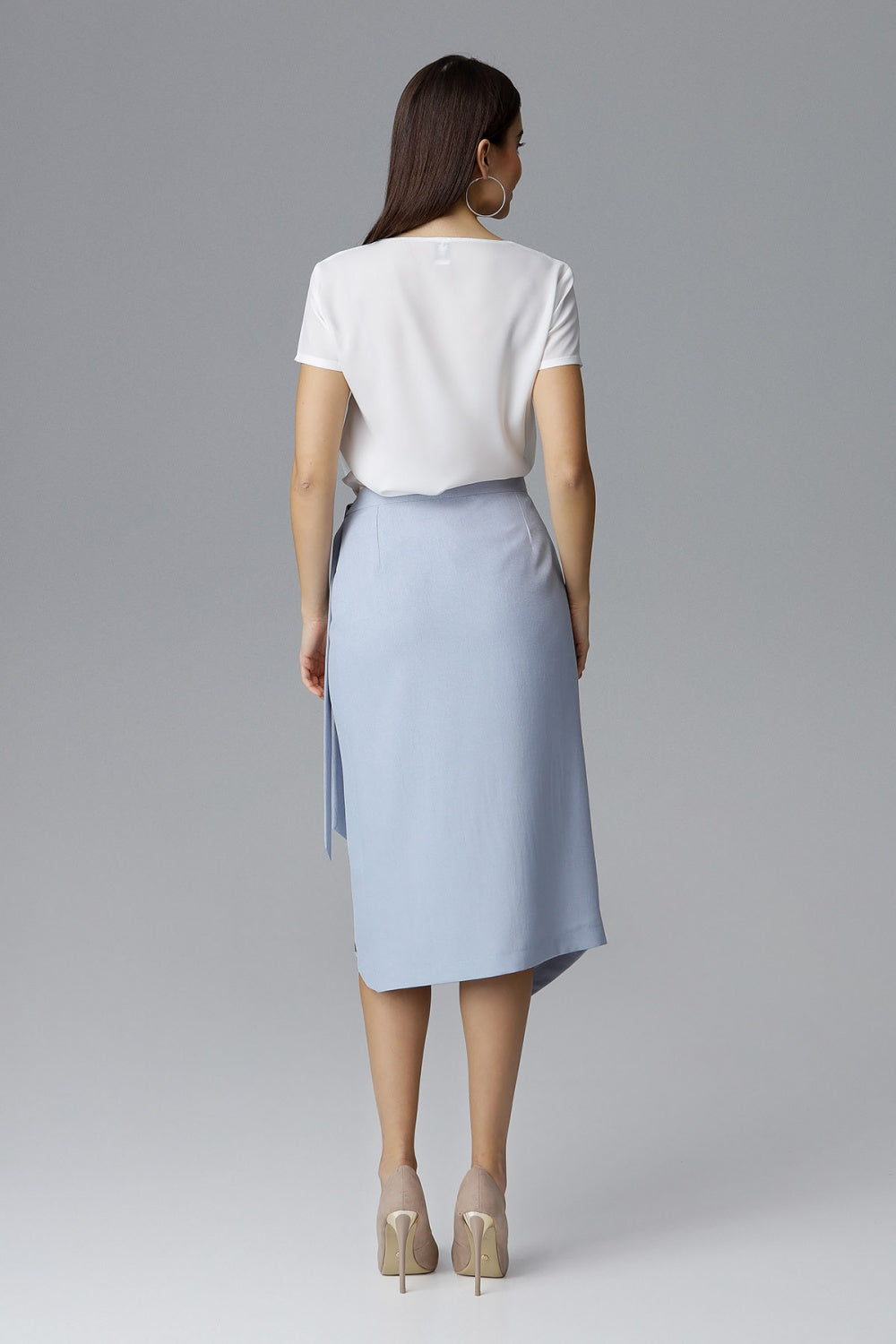 Sky Blue Skirt
