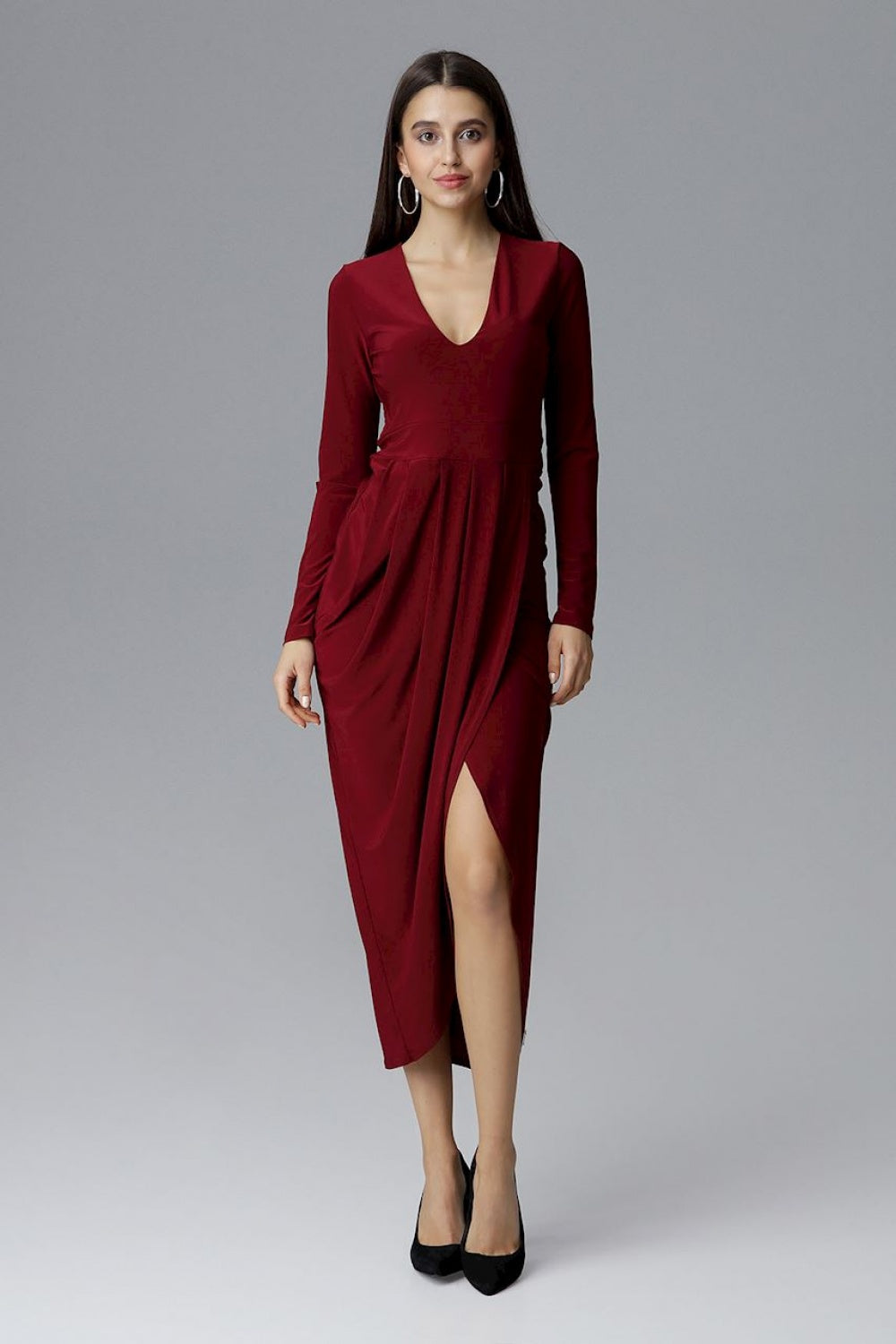 Bordo Long dress