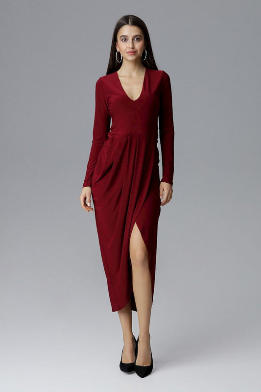Bordo Long dress